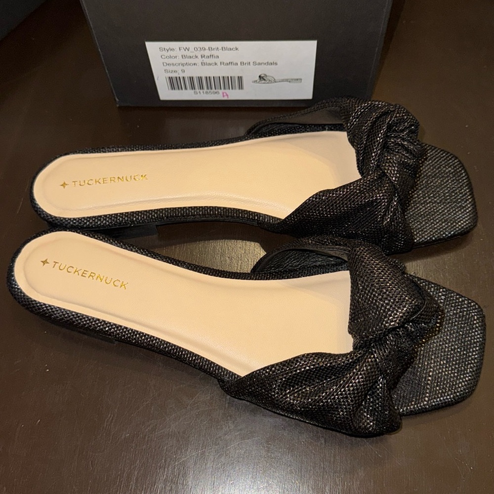 Black Raffia Brit Sandals
TUCKERNUCK SHOES - Picture 8 of 14